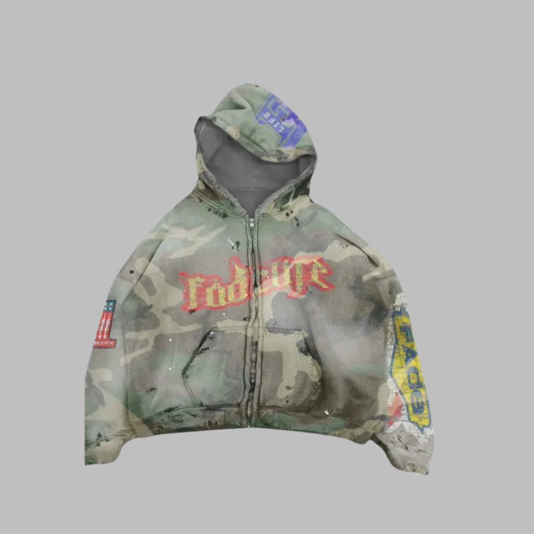DIRTY CAMO HOODIE