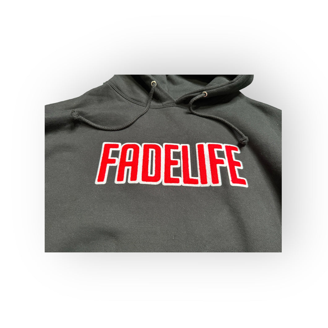 Fadelife Hoodie Black/Red
