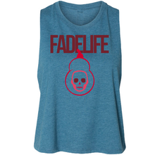 Load image into Gallery viewer, Women Fadelife Deep Teal Racerback Croptop
