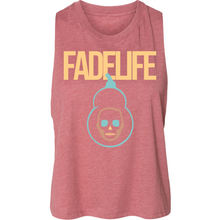 Load image into Gallery viewer, Women Fadelife Mauve Racerback Croptop
